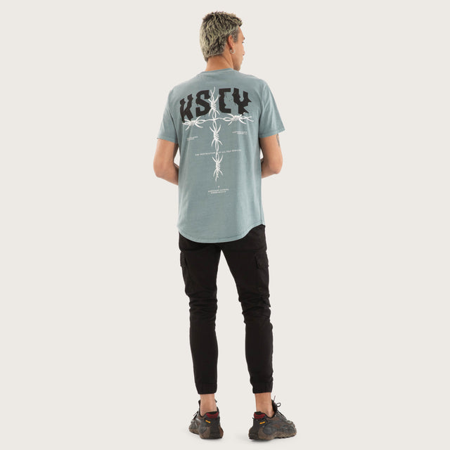 Glacier Dual Curved Tee Pigment trooper
