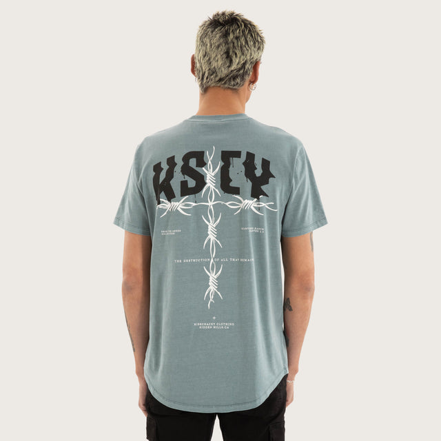 Glacier Dual Curved Tee Pigment trooper