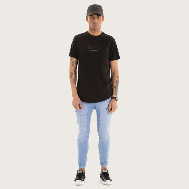Fallout Dual Curved Tee Jet Black