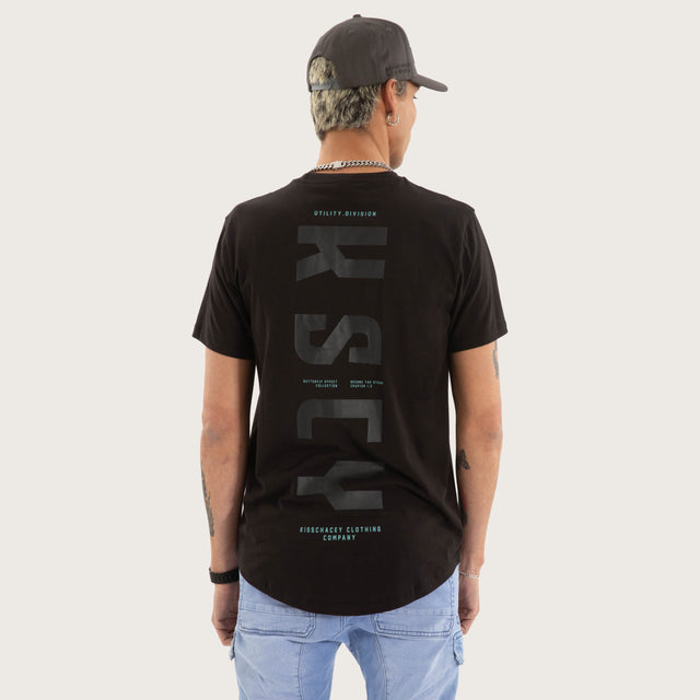 Fallout Dual Curved Tee Jet Black