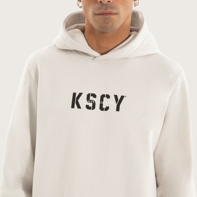 Bask Dual Curved Hoodie Glacier Grey