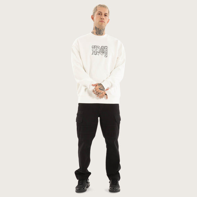 Affection Relaxed Sweater Natural White