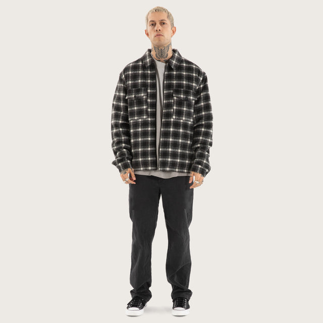 Cradle Overshirt Grey Check
