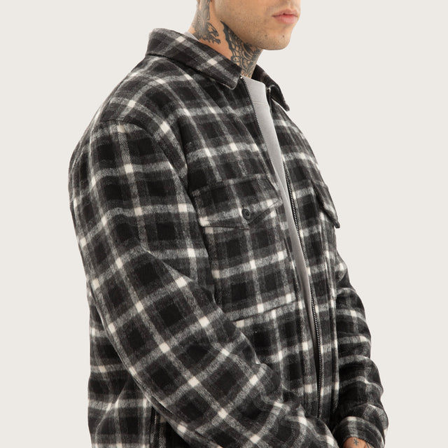 Cradle Overshirt Grey Check
