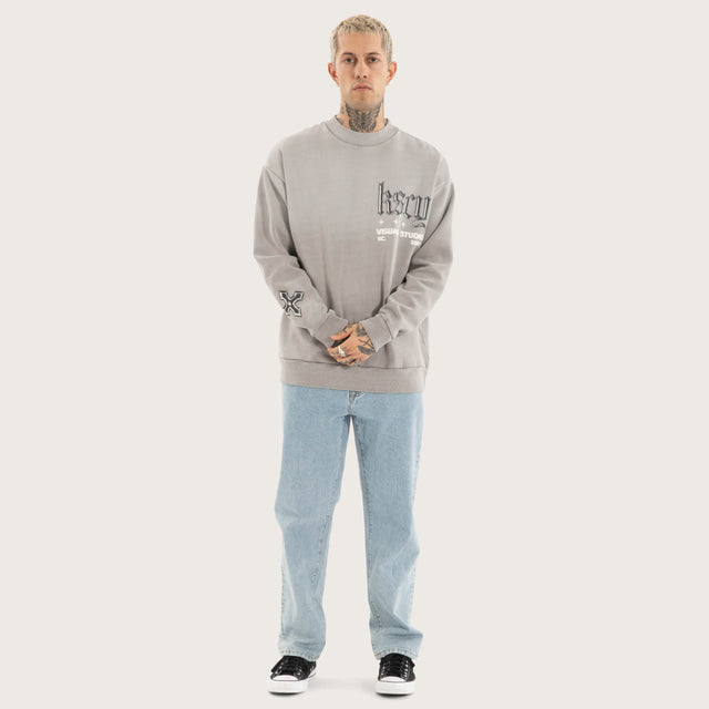 Kingdom Relaxed Sweater Alloy