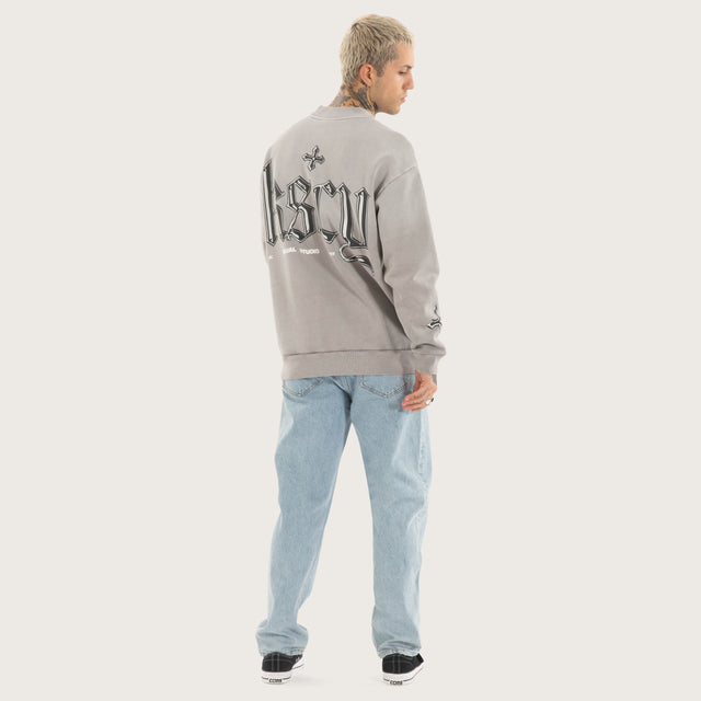 Kingdom Relaxed Sweater Alloy