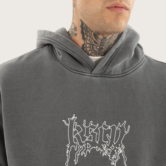 Whisper Relaxed Hoodie Pigment Charcoal