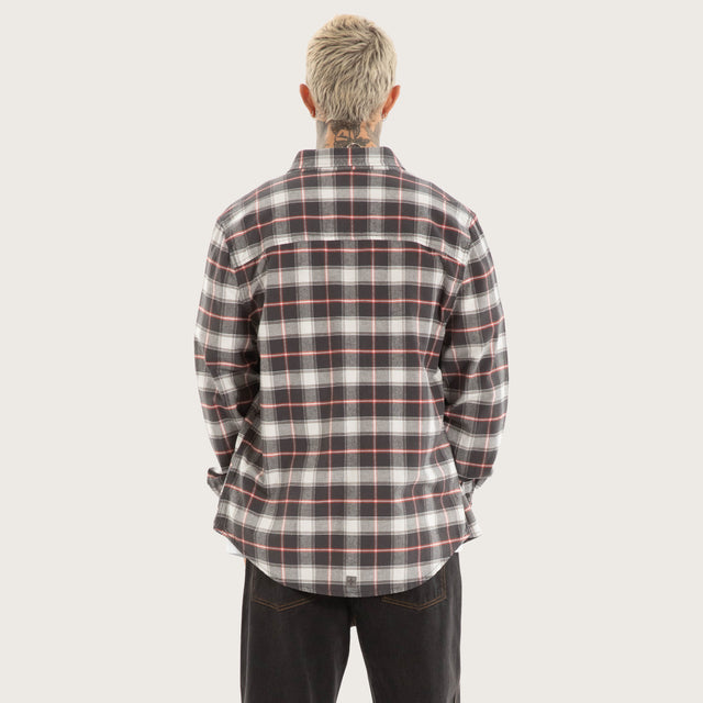 Unknown Longsleeve Shirt Asphalt Check