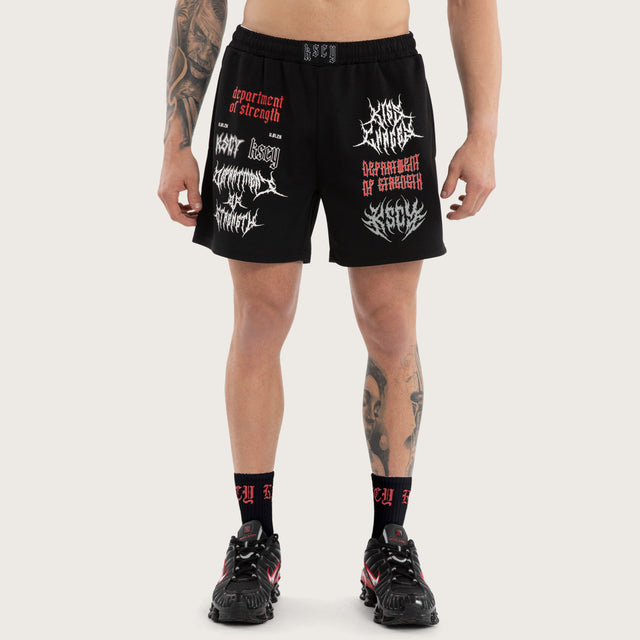 Doom Mesh Short Jet Black