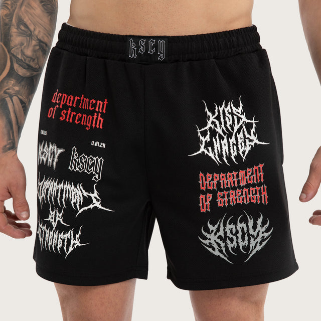 Doom Mesh Short Jet Black