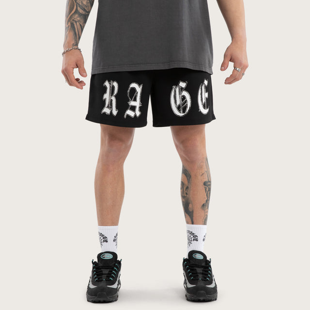 Rage Mesh Short Jet Black