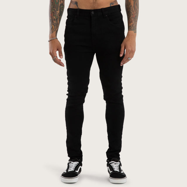 K1 Super Skinny Fit Jeans Black