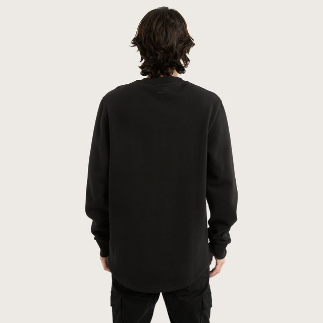 Medora Relaxed Sweater Jet Black