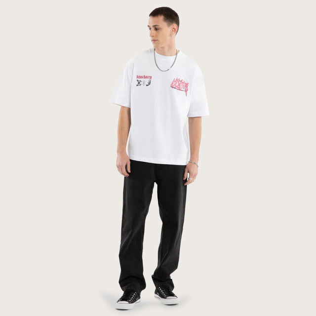 Katana Street Tee Optical White