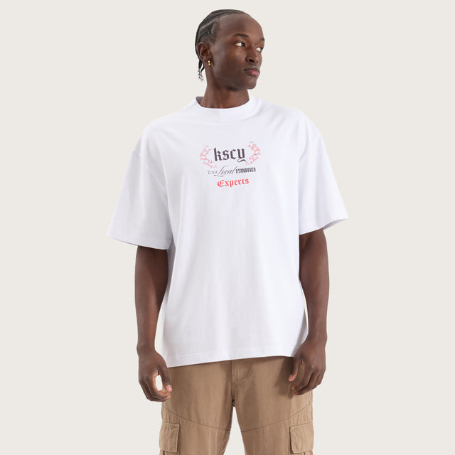Slice Street Tee Optical white