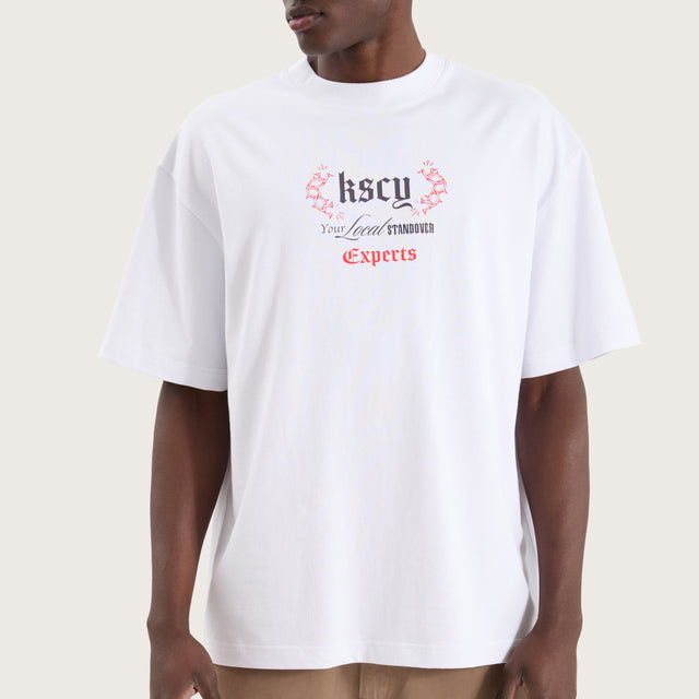 Slice Street Tee Optical white