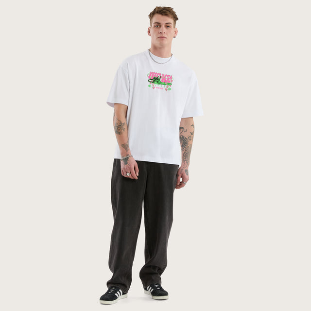 Petrol Street Tee Optical white
