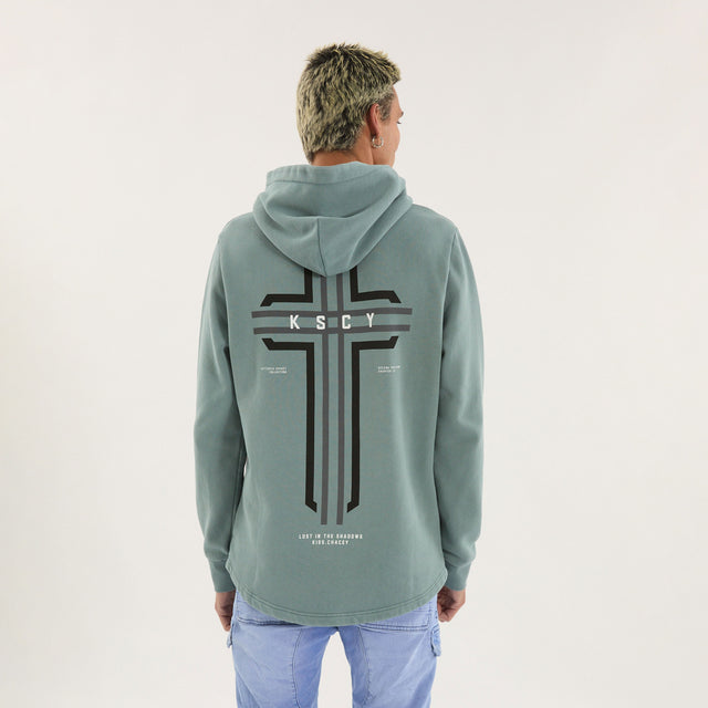 Outpost Dual Curved Hoodie Pigment Trooper