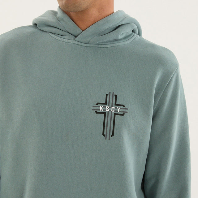 Outpost Dual Curved Hoodie Pigment Trooper