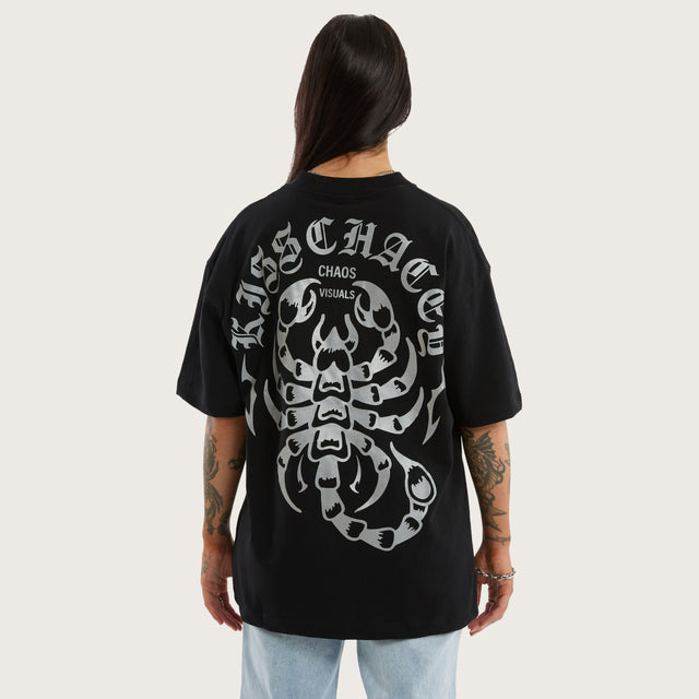 Sandtomb Street Tee Jet Black