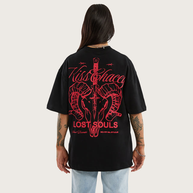 Ram Street Tee Jet Black