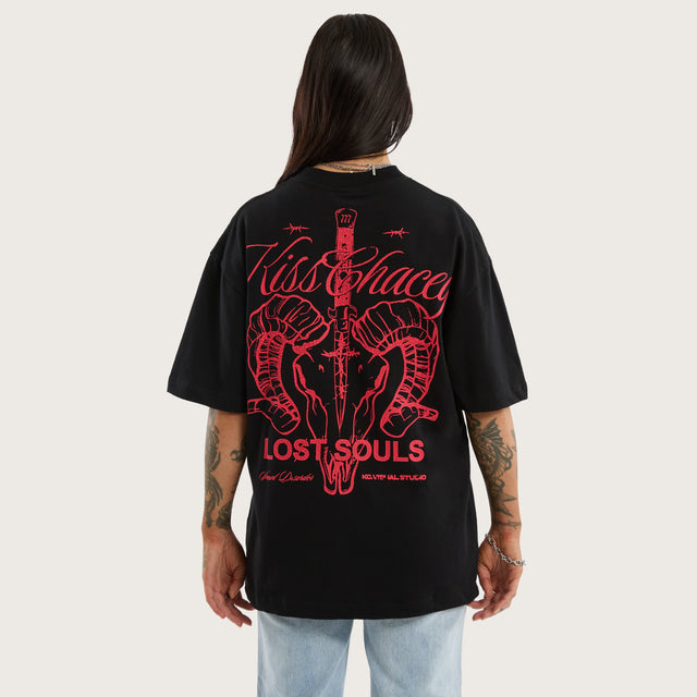 Ram Street Tee Jet Black