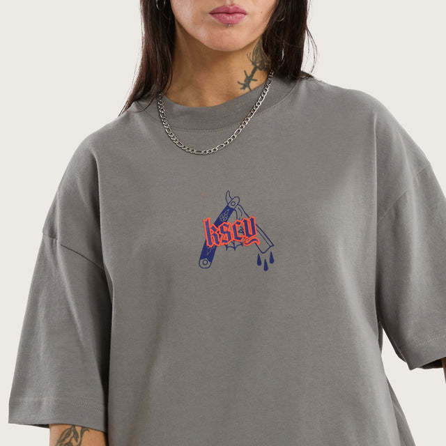 Gust Street Tee Steel Grey