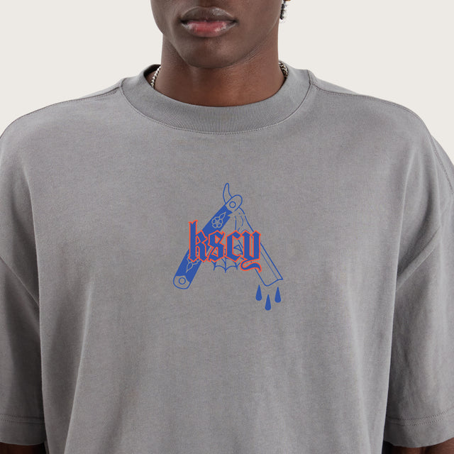 Gust Street Tee Steel Grey