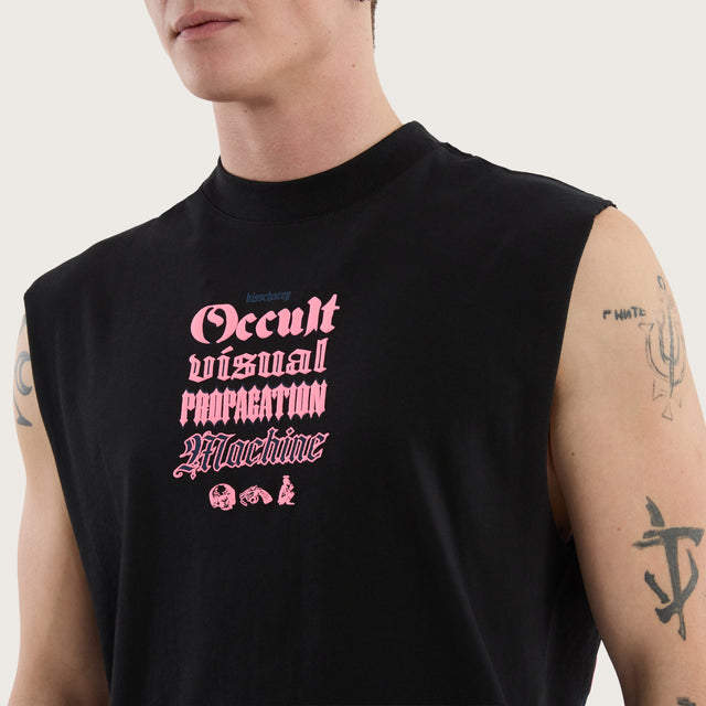 Occult Street Muscle Jet Black