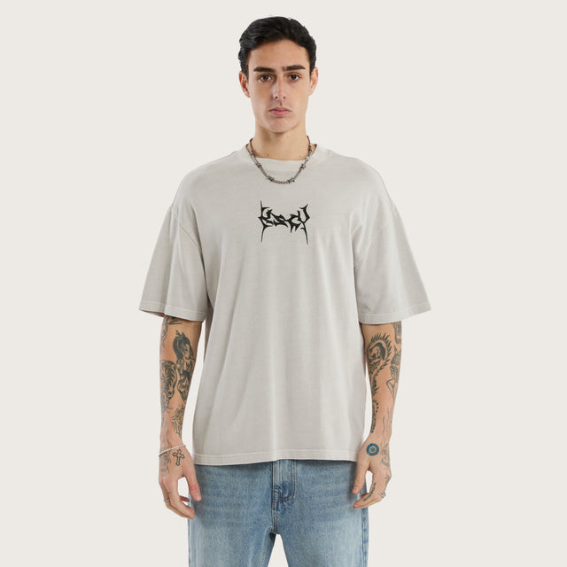 Fangs Street Tee Mineral Stone
