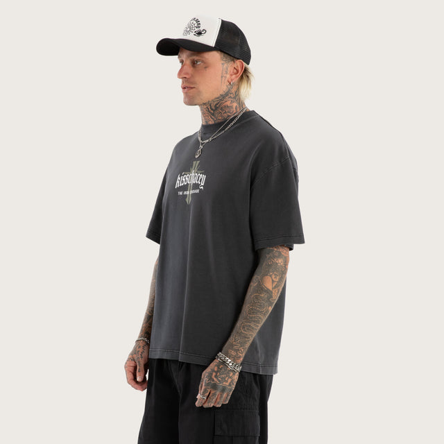Crusade Street Tee Pigment Black