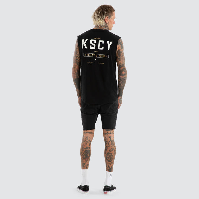 Division Dual Curved Muscle Jet Black