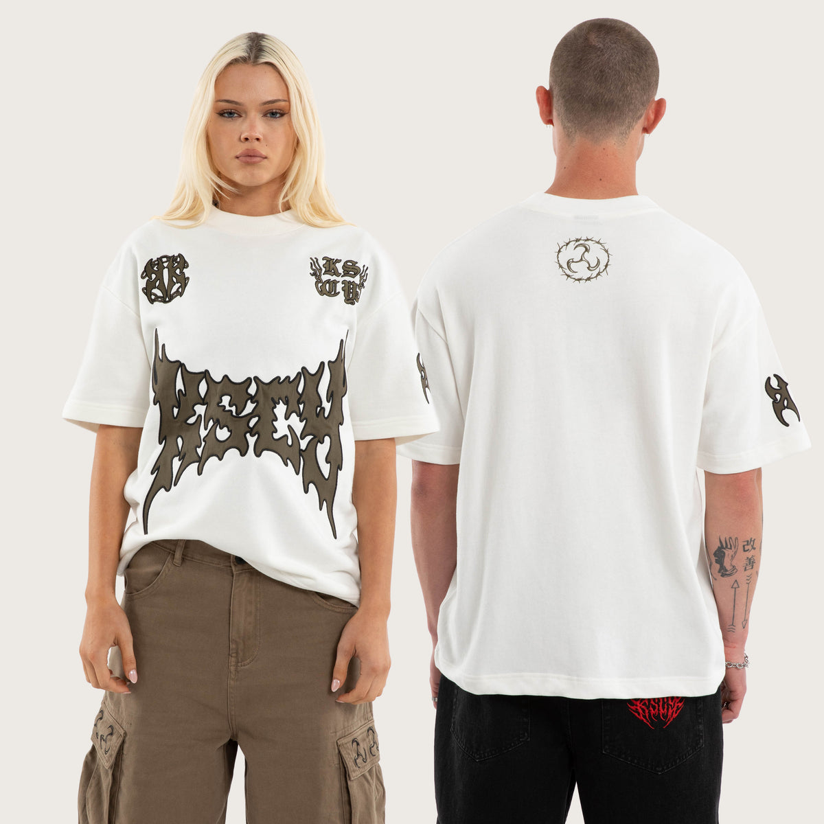 Rusty Hustler Heavy Tee Black