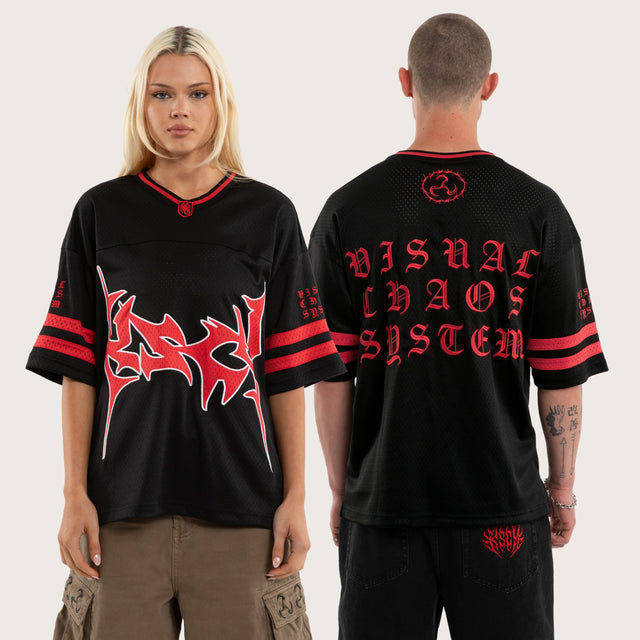 Siren Football Jersey Jet Black
