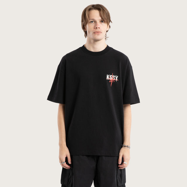 Prophecy Street Tee Jet Black