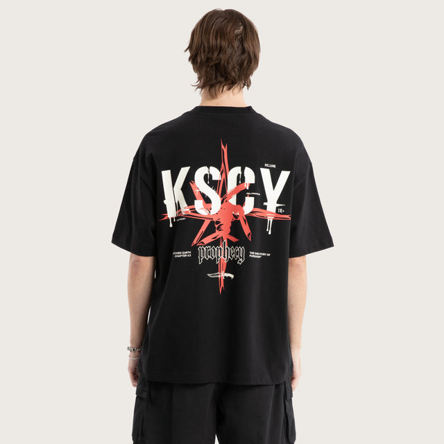 Prophecy Street Tee Jet Black