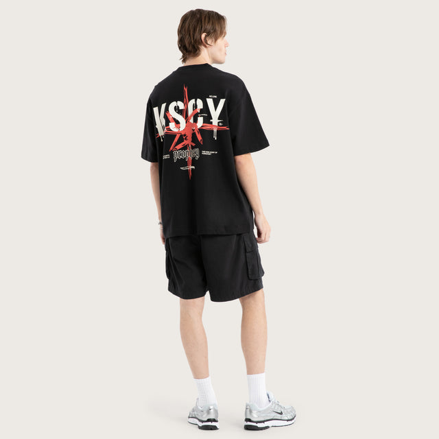 Prophecy Street Tee Jet Black