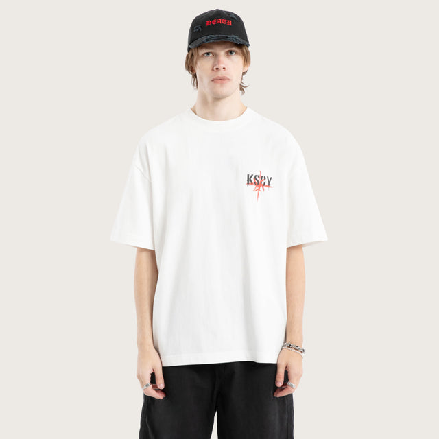 Prophecy Street Tee Natural White