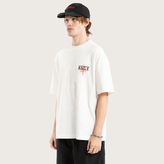 Prophecy Street Tee Natural White