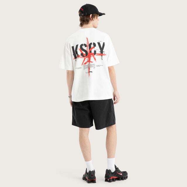 Prophecy Street Tee Natural White