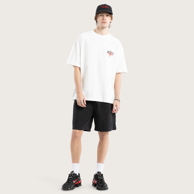Prophecy Street Tee Natural White