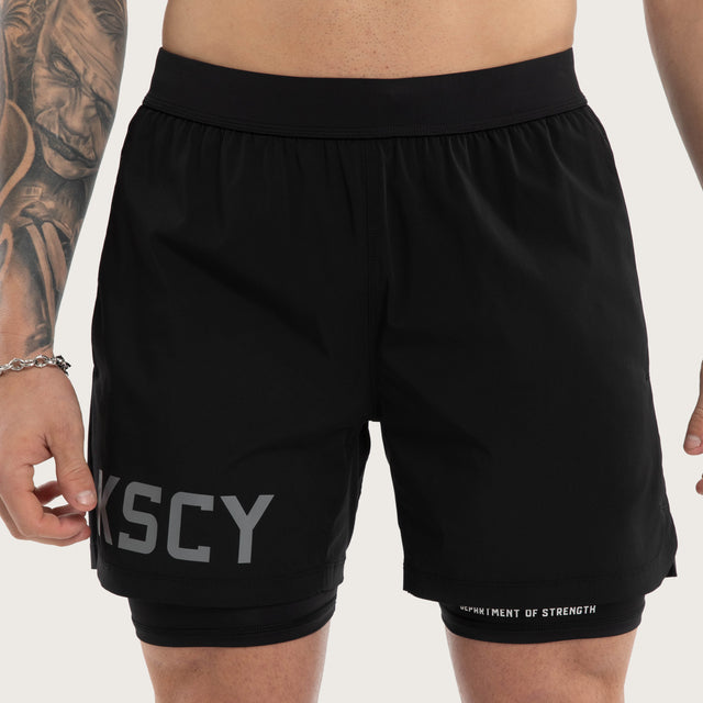 Hybrid 2.0 Sport Short Jet Black