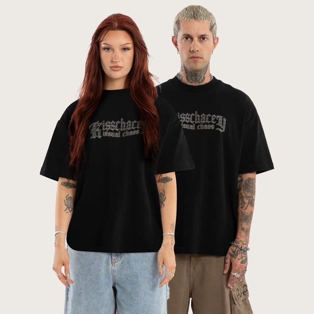 Scripture Street Tee Jet Black