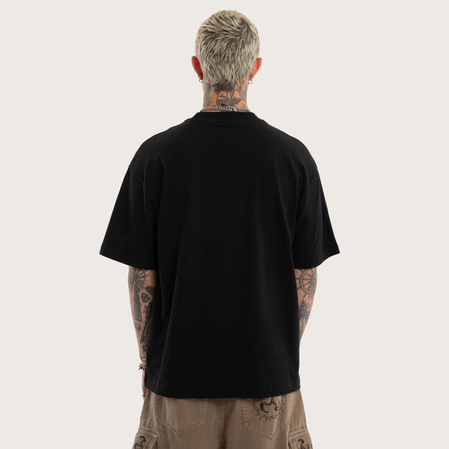 Scripture Street Tee Jet Black