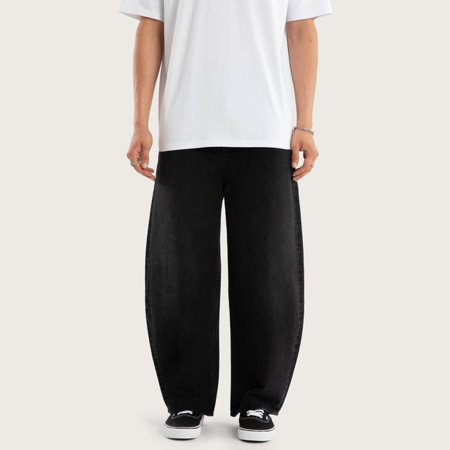 K8 Balloon Jean Vintage Black