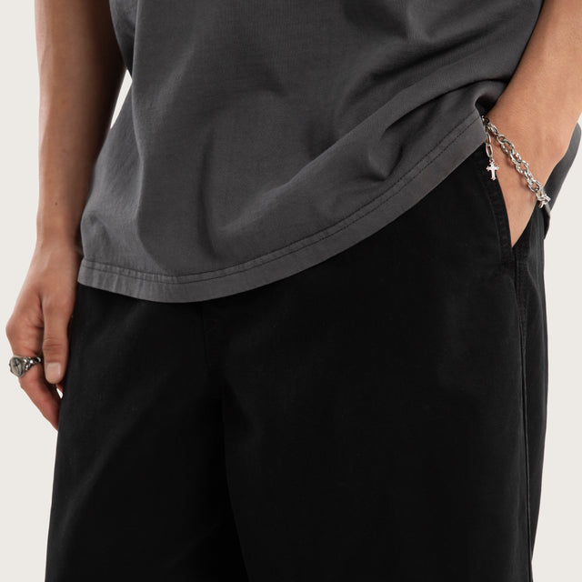 Diablo Baggy Pant Jet Black