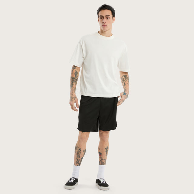 Two Step Basketball Short Jet Black