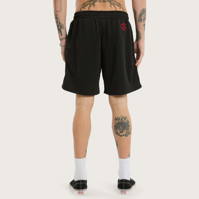 Two Step Basketball Short Jet Black