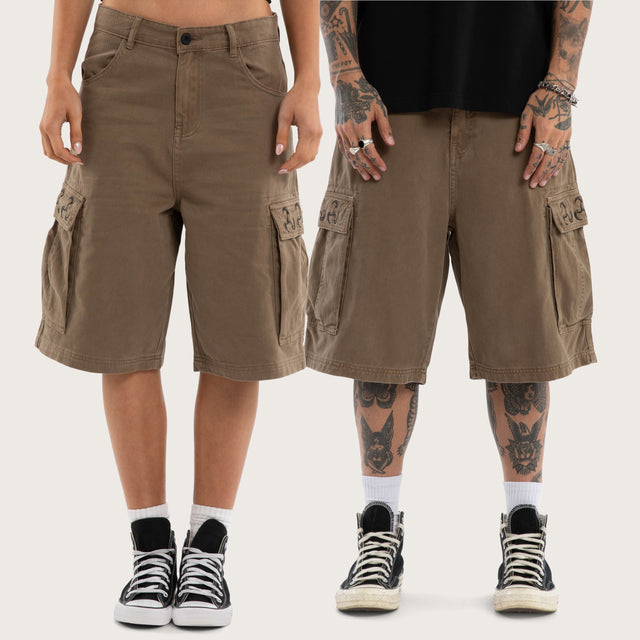 Shuriken K7 Baggy Cargo Short Pigment Capers