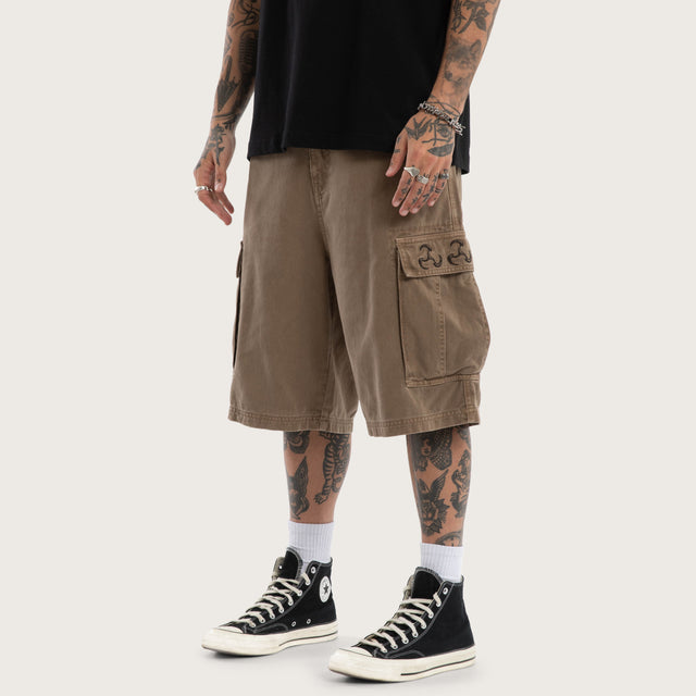 Shuriken K7 Baggy Cargo Short Pigment Capers